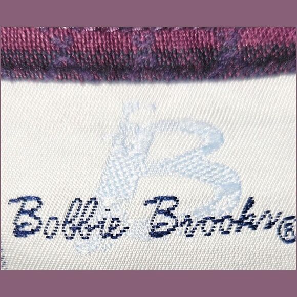 BOBBIE BROOKS Vintage Quilted Pattern Floral,Heart,Embroidery design Blouse - Picture 8 of 14